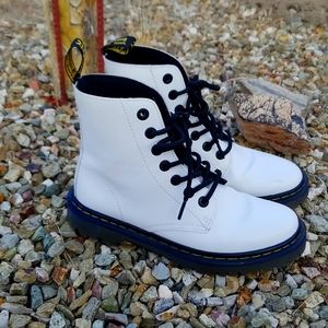 Doc Martens White Luana Size EU 38 VGC